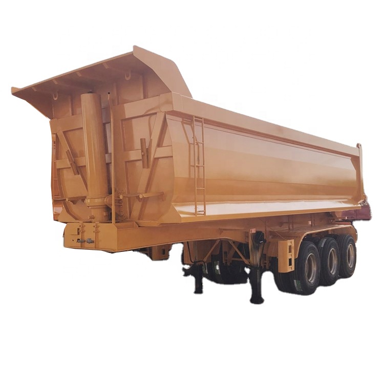 45 cubic meters 100 tons dump trailer NEW truck dump trailers for sale