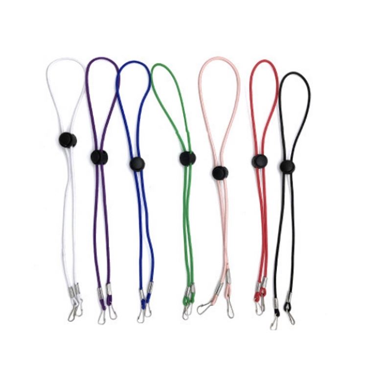 2020 Explosion-proof wholesale adult kids anti-lost waterproof and anti-leak polyester adjustable face lanyard Z0347-1