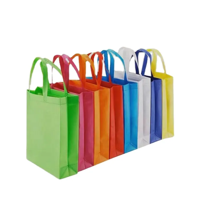 Fashion Shopping Bags Eco-friendly 100% Non Woven Fabric Accept Customized Logo Foldable Shopping Bag