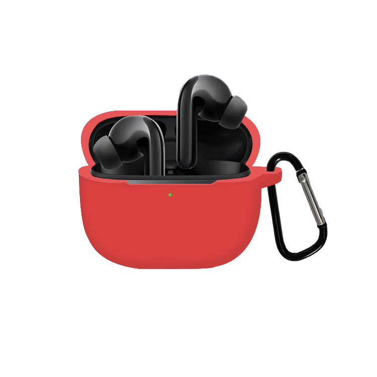 Силиконовый защитный чехол для наушников Xiaomi Mi Flipbuds Pro, чехол для гарнитуры, сумка для хранения, чехол с брелоком