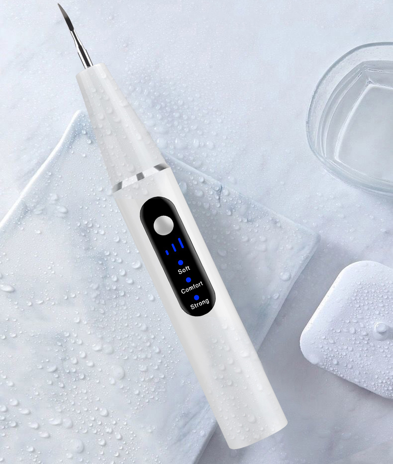 Waterproof Intelligent Household Ultrasonic Tooth Cleaner USB charging LED light Dental Euipment