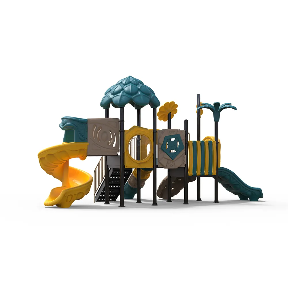 Children's outdoor playground commercial amusement equipment set