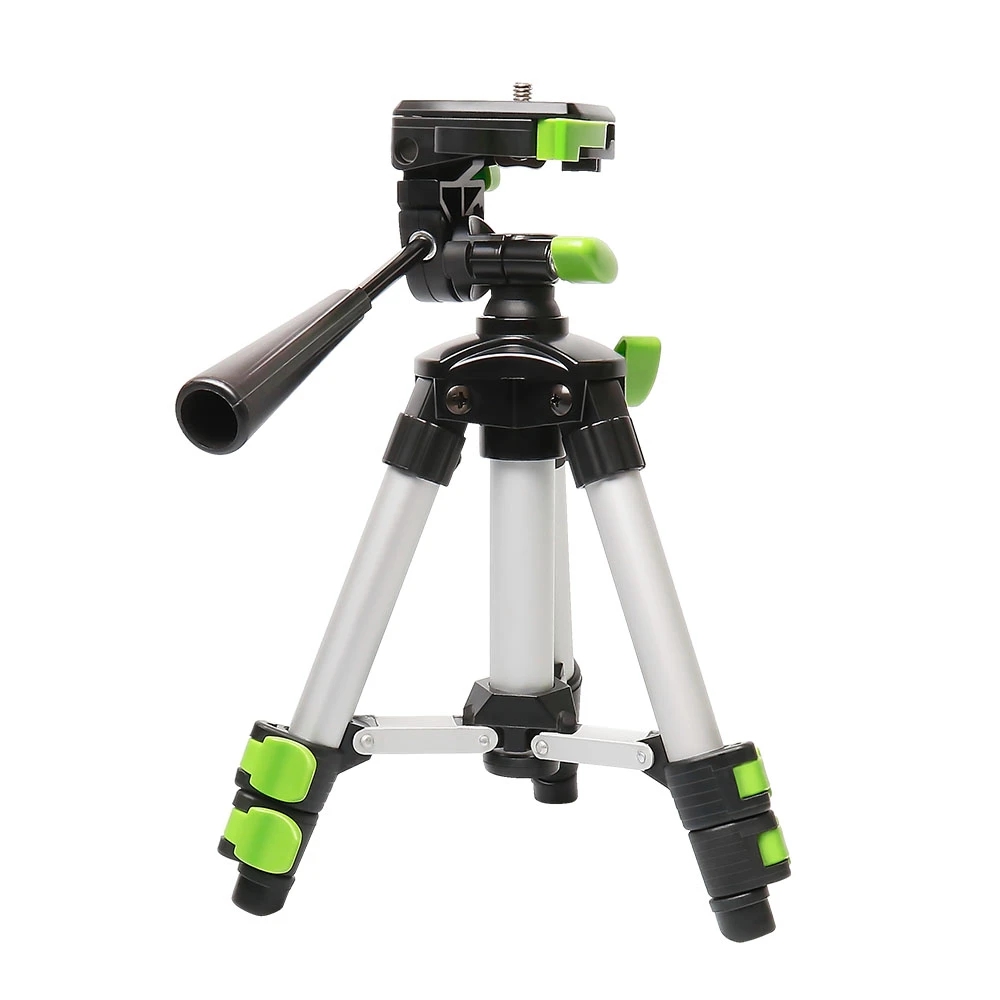 Huepar TPD05 19,7 "/0,5 м для лазерного нивелира & Камера, 1/4"-20 при помощи крепления с винтом, алюминиевая тренога-Мини Портативный Регулируемый пузырьковый уровень штатив-Трипод