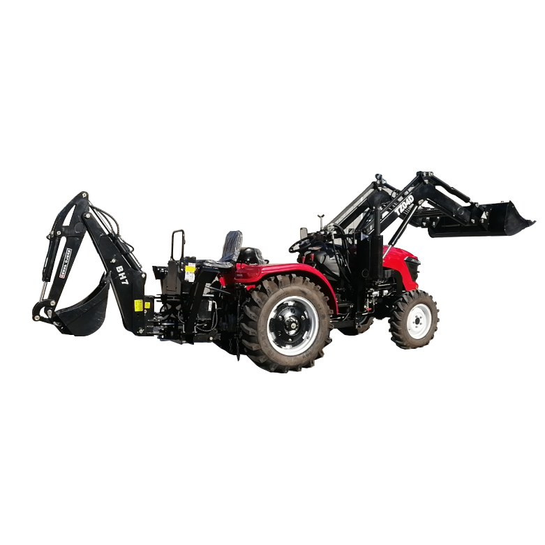 Cheap chinese 7-230HP small farm 120 hp 4x4 agriculture mini tractors excavator for tractor with front loader