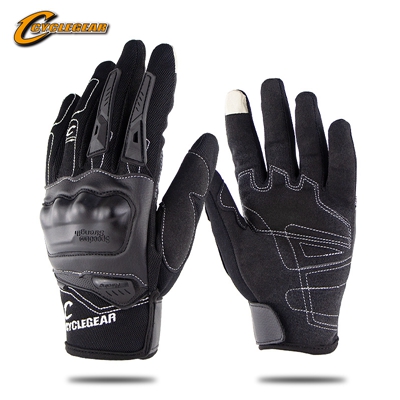Мотоциклетные Перчатки Cyclegear CG668 с закрытыми пальцами, защитные перчатки для мотокросса с сенсорным экраном