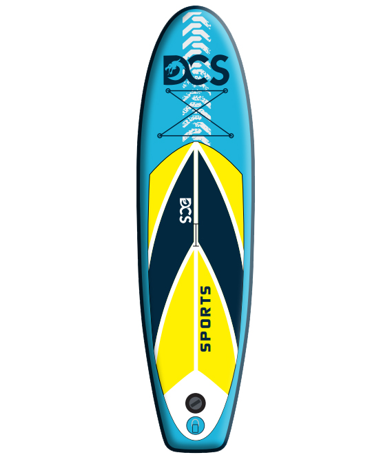 Sup Paddleboard Yellow Blue Chinese Factory Ready To Ship Dropstitch Optimal Sup