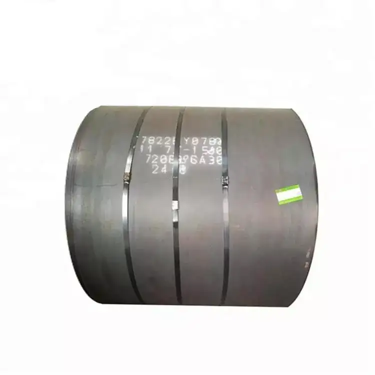 Aisi S235Jr Q235 16mm High Carbon Hot Rolled Steel Coils Black Boiler Mild Carbon Steel Metal Sheet Coil Price Per Ton