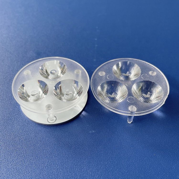 KingBrite 45mm 3 in 1 optical lens 10/15/20/25/30/45/60 degree multiple lens