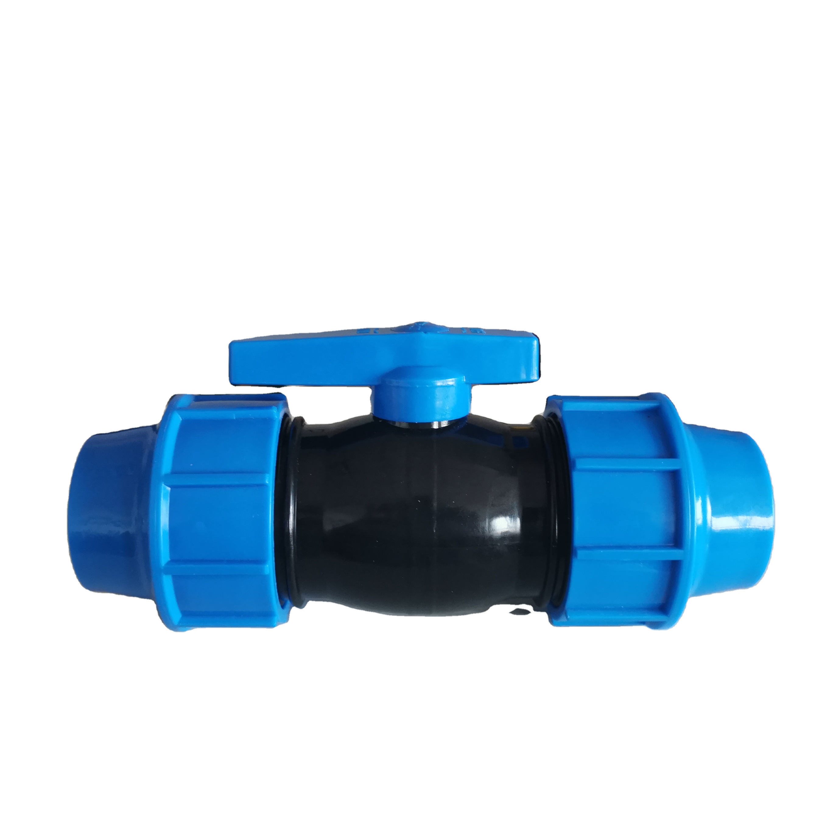 PN16 PP клапан водопроводной трубы используемый PP HDPE Компрессионный фитинг