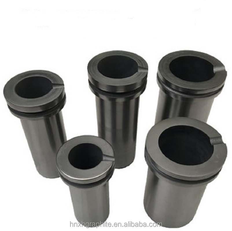 Huixian xinhe 1kg / 2kg / 3kg Graphite Crucible For Gold Melting Crisol De Grafito