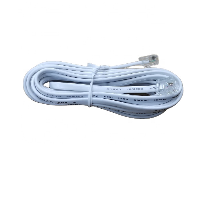Телефонный шнур с коннекторами RJ10 4P4C