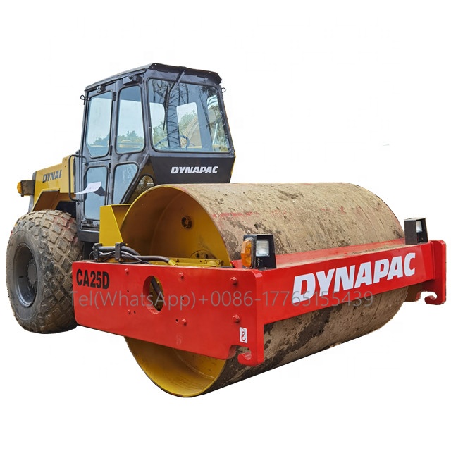 Б/у дорожный каток Dynapac, уплотнитель высокого качества CA25D dynapac CA25D CA30D, б/у дорожный каток в хорошем рабочем состоянии