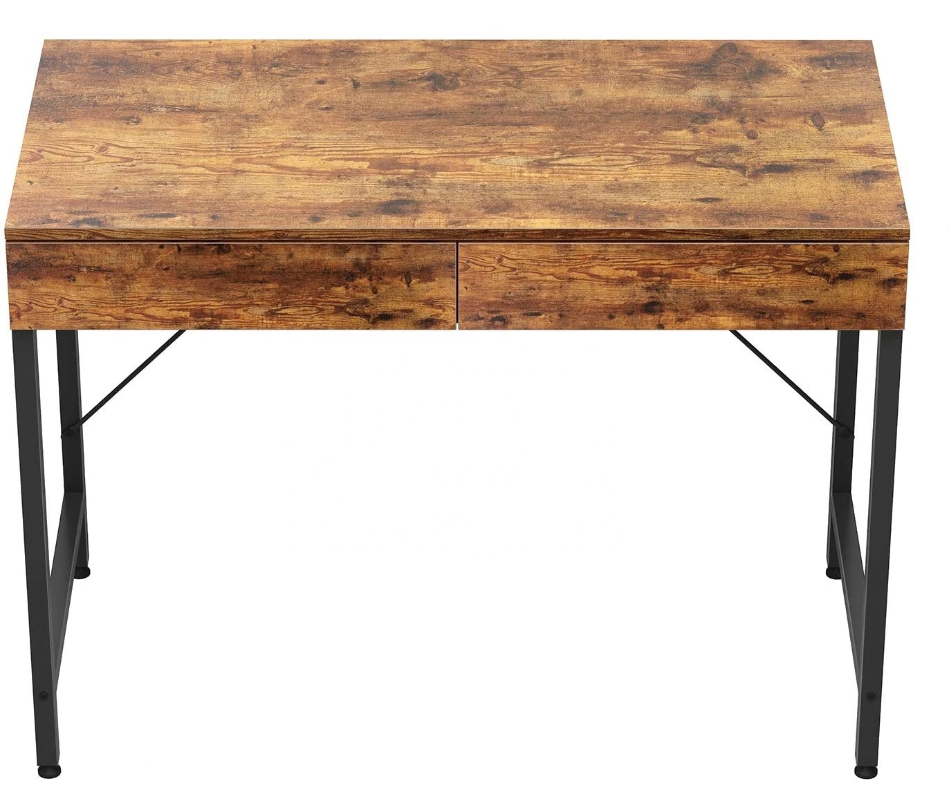 Vanity Console Makeup Table Computer Small Desk 40 inches with 2 Storage Drawers Home Office