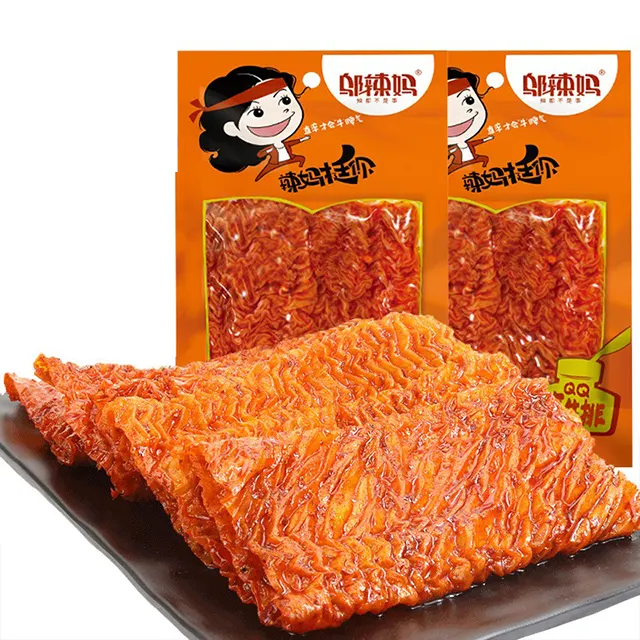 Настраиваемые вкусные китайские традиционные снэки для отдыха Spot оптом, продукты QQ tengifts 25 г, пряные сосуды