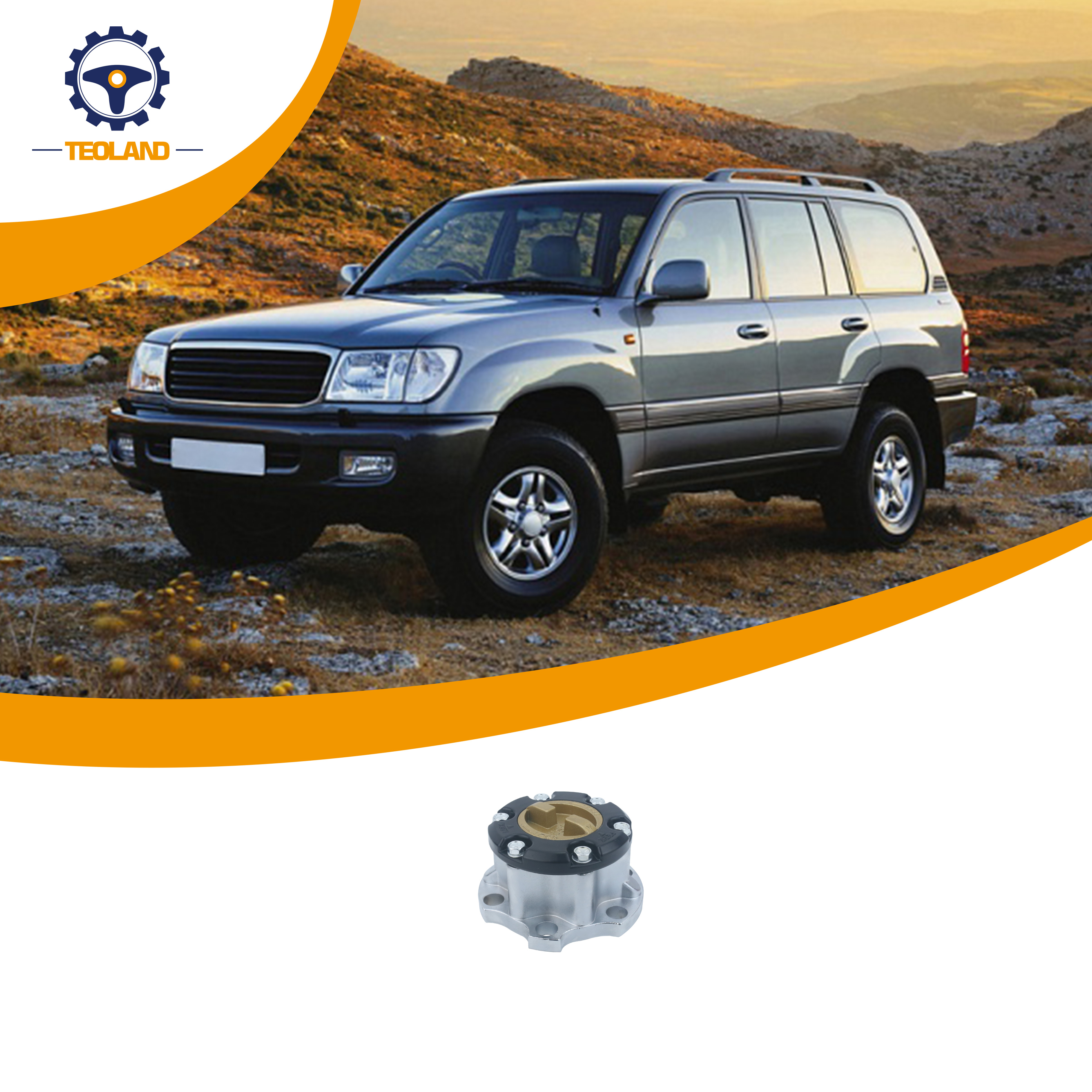Высокое качество, завод, подходит для Toyota LAND CRUISER 100 1998-2008, подшипник ступицы колеса 43530-60130 4353060130