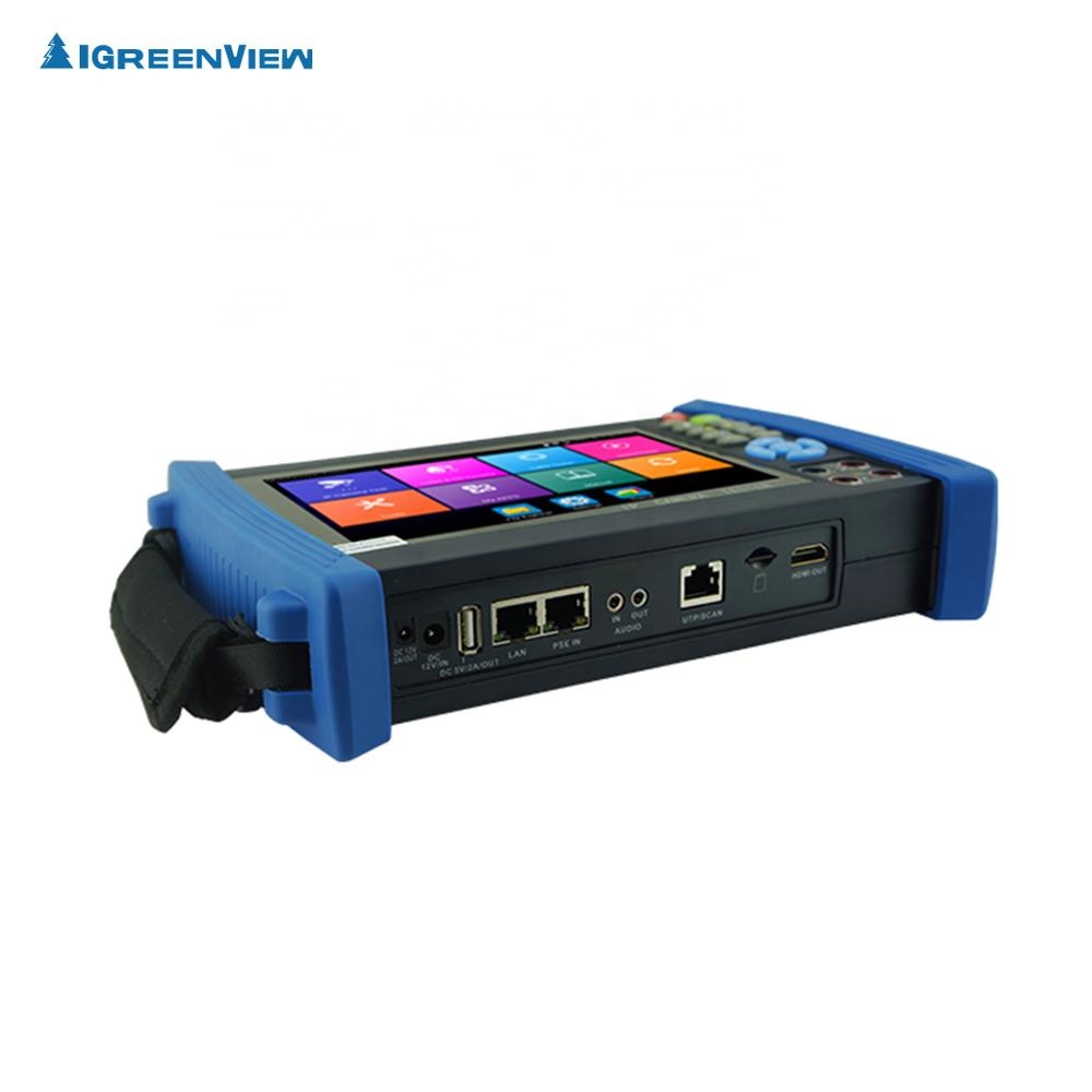 7 дюймов IPS сенсорный экран 48 в PoE мощность выход IPC-8600 плюс ahd cctv камера тестер