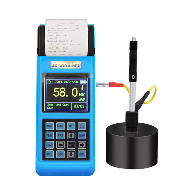 BG300 металлический duroscope цифровой hardmeter Портативный твердомер твердости типа с принтером