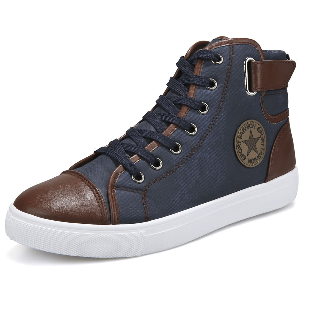 2021 new arrival designs men's Canvas Trendy Shoes walking style shoes 46 plus size casual shoes for men
