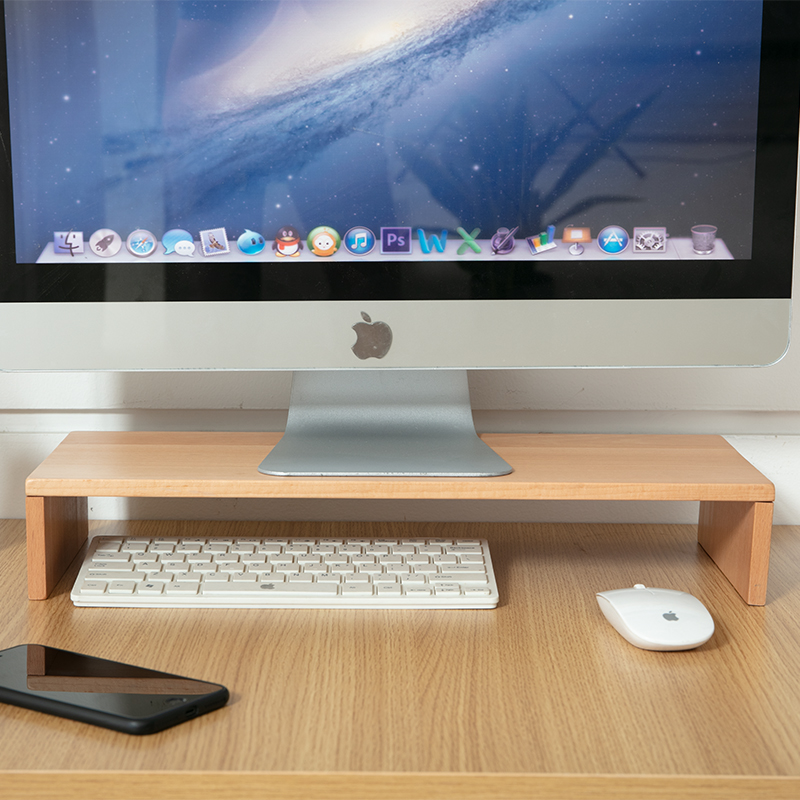 Wholesale Cheap Desk Organizer Computer holder Beech Laptop Stand