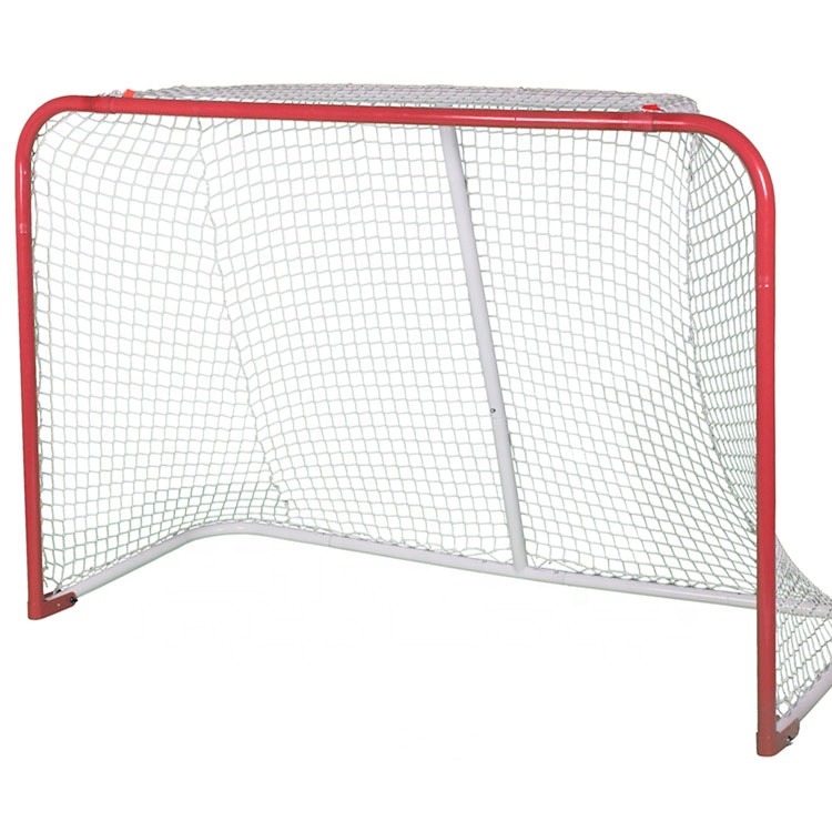High quality tournament style field ice hockey goal hockey lacrosse goal net with high quality