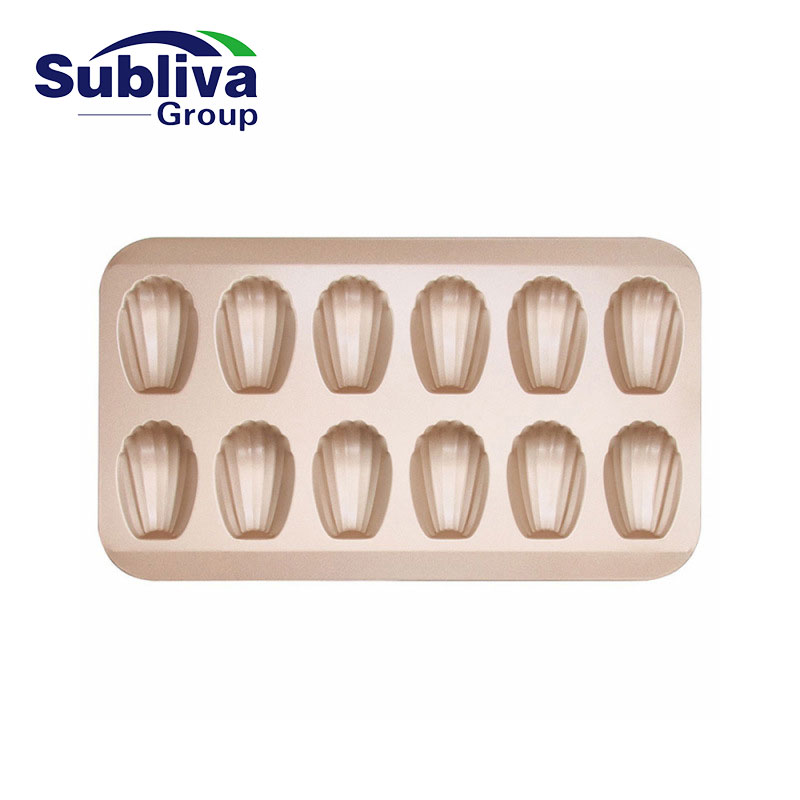 Carbon Steel Non-Stick Madeleine Tray 12 Cup
