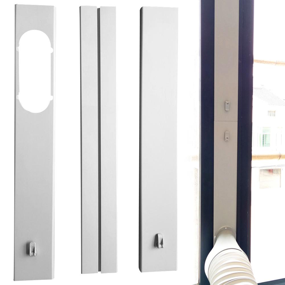 2/3Pcs Well-sealed Window Slide Kit Plate Adapter for Portable Air Conditioner Home Board Vent Adapter Tube Hand Tools