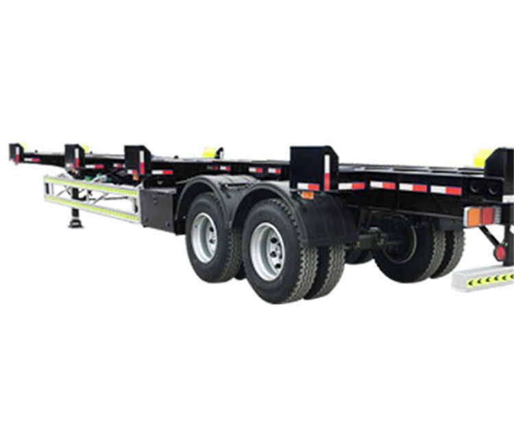 Цена по прейскуранту завода-изготовителя Heavy Duty 20ft 40ft 2/3 оси док-станция для каркас контейнера полуприцеп грузовика