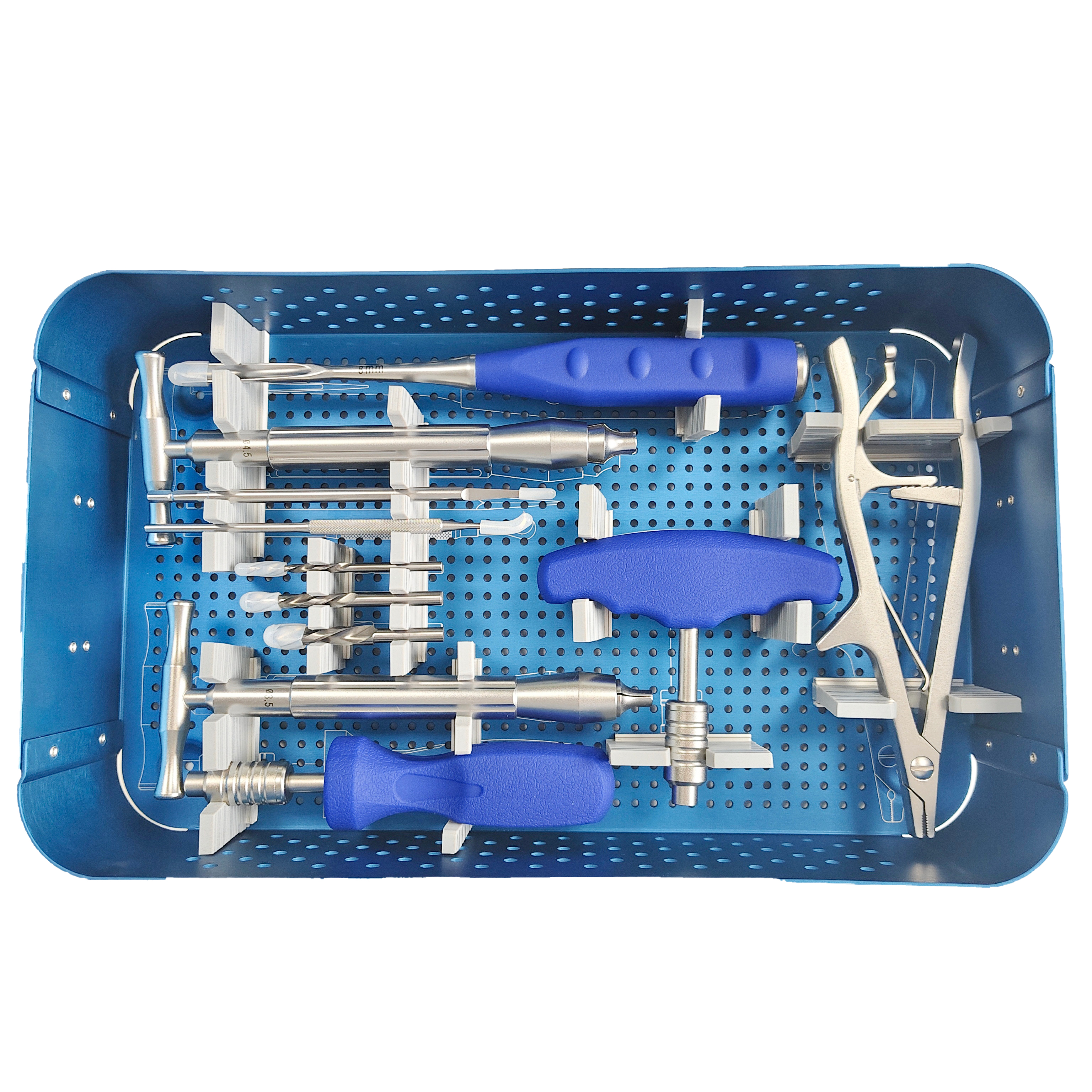 OEM Orthopedic medical Broken Screw Extractors Instrument Kit