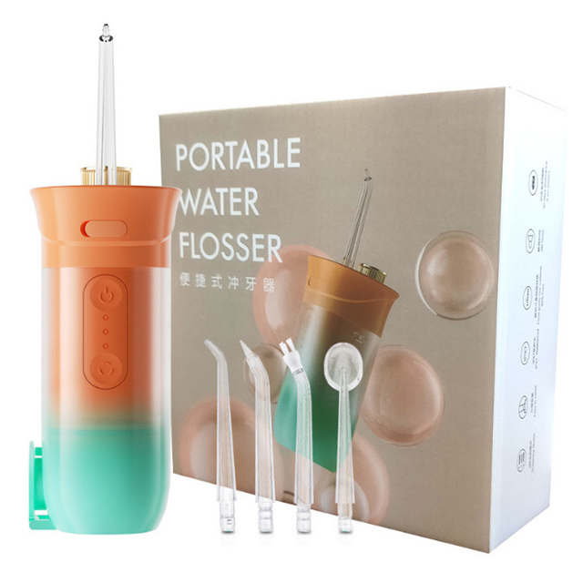 Water Jet Flosser Oral Care Irrigator Portable Dental Irrigator Water Flosser Teeth irrigation For Travel and Home