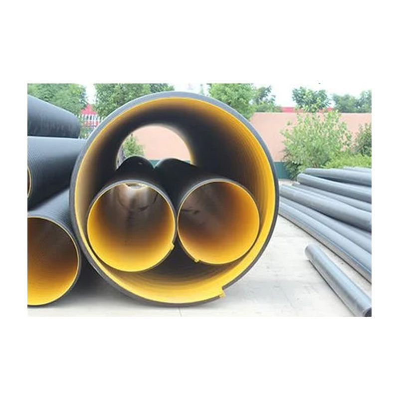 HDPE Steel Belt Fire-Fighting Buried Plastic Pipe Buried Sewage Pipe