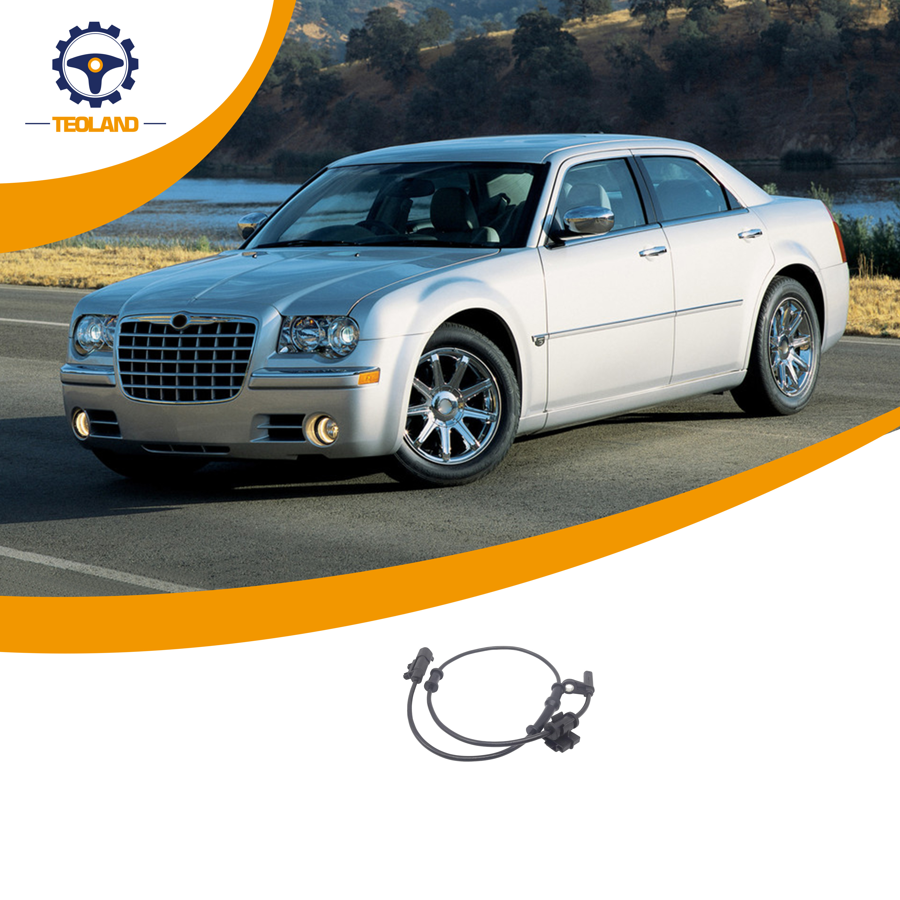 Новый датчик скорости колес ABS задний правый Датчик Abs 4779642AA для Chrysler 300C 3,0 CRD OEM 4779642aa