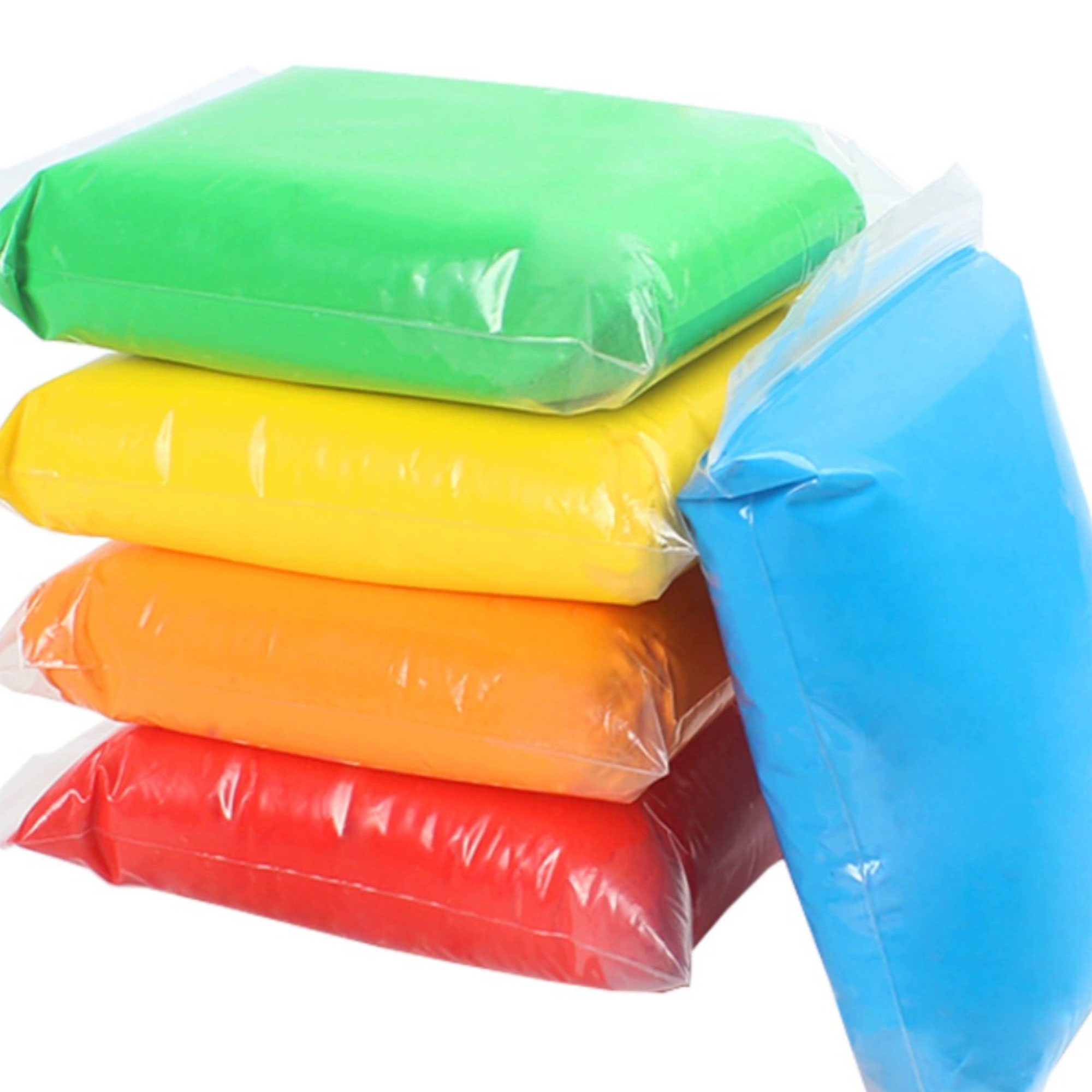 100g Factory wholesale new design educational colour air dry foam clay soft modeling clay plasticine