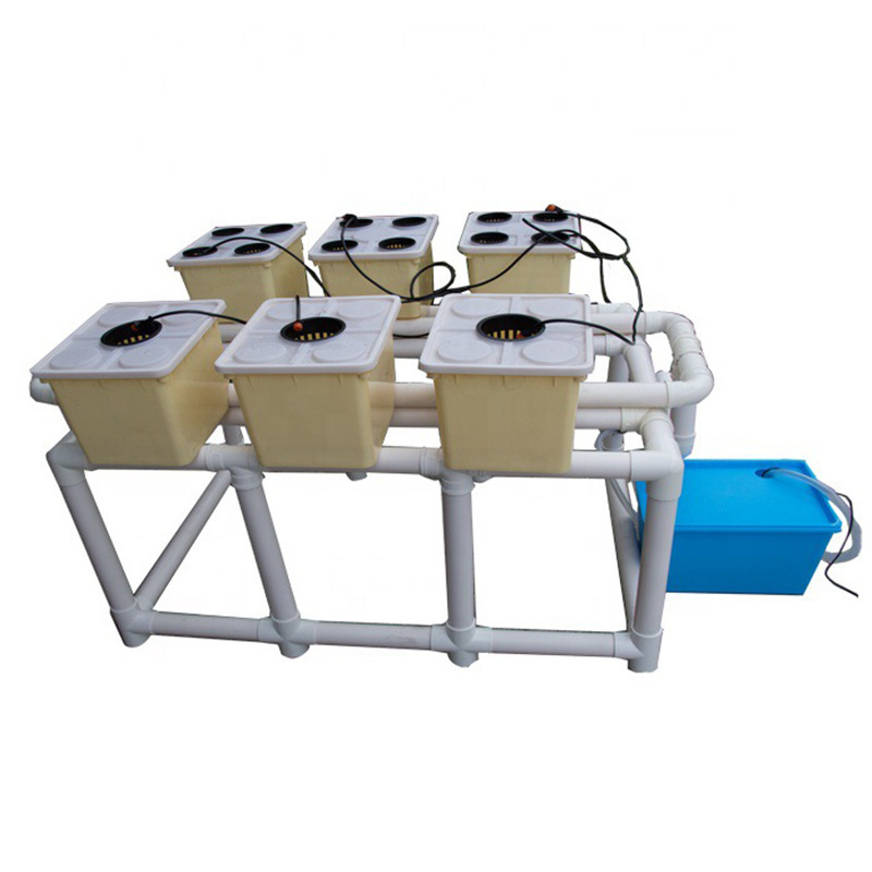 Factory Wholesale Soilless Cultivation Indoor Hydroponic Seeding Dutch Flower Bucket Dutch barrels HL planting barrels