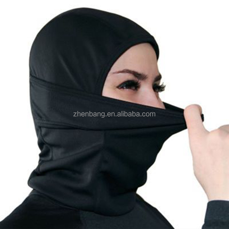 Women Man Outdoor Sports Nylon Windproof CS Head Caps Balaclava Hat Ski Bicycle Cycling Motorcycle Full Face Mask Hats