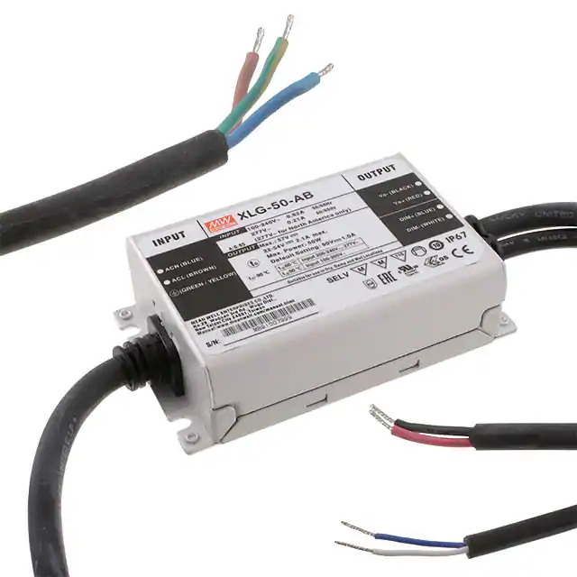 Mean Well XLG 25W 50W 75W 100W 150W 200W 240W Constant Power Mode DMX Power Supply LED Driver for Lighting