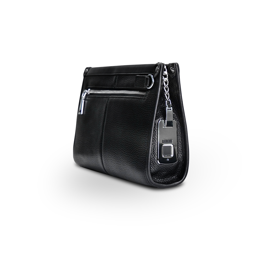 Luxury Genuine Leather Fingerprint Hand Bags Customized 2022 Ready To Ship Man Hand Bag Other Special Purpose Bags & Cases