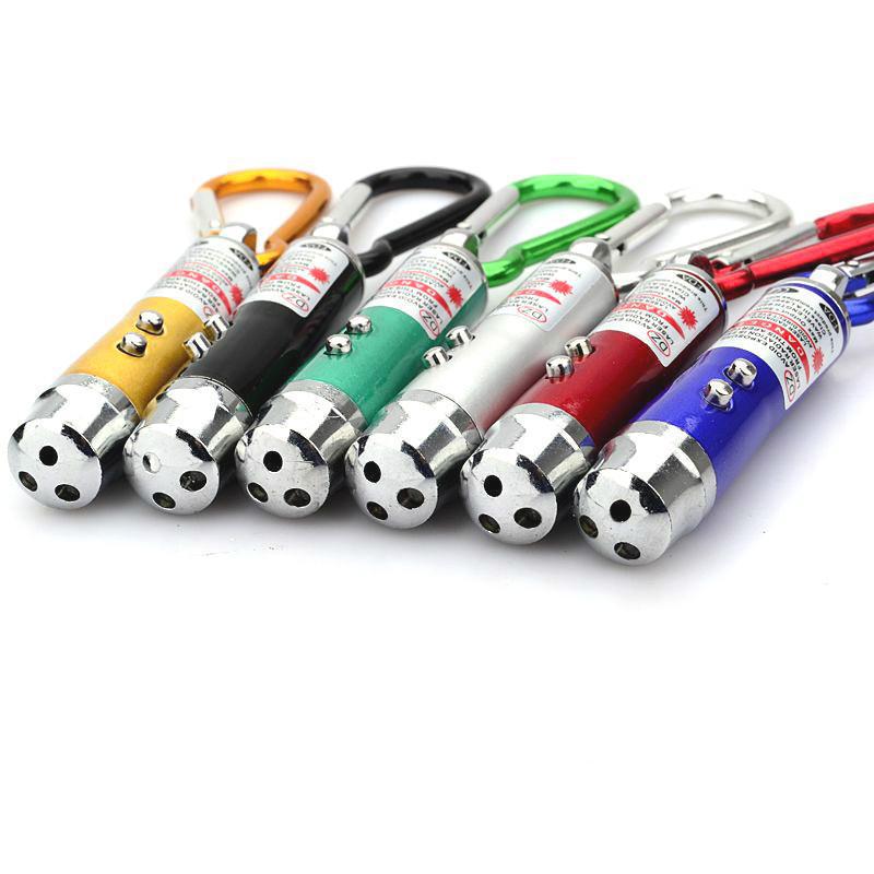 Pet Cat Laser Toys Pointer Light Interactive Stocked Cat Laser