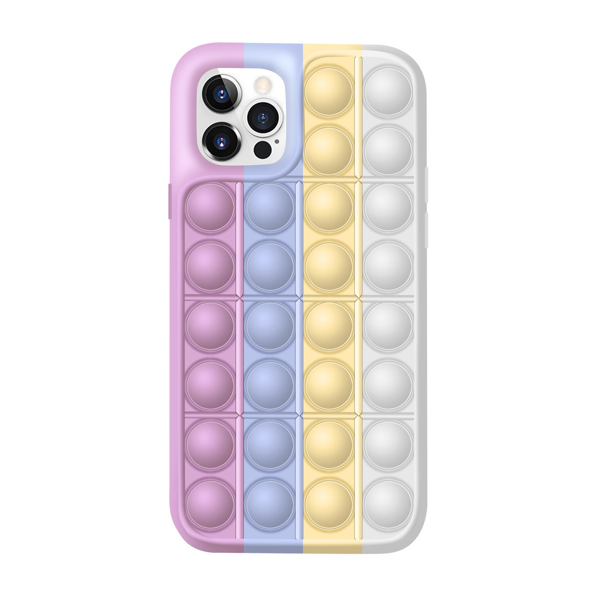 Ударопрочный чехол-накладка из ТПУ с пузырьками для iPhone 13, 12 pro max