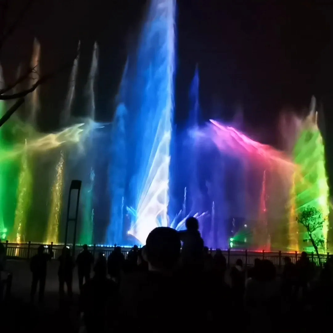 Color Changing Large Water Show Fountain