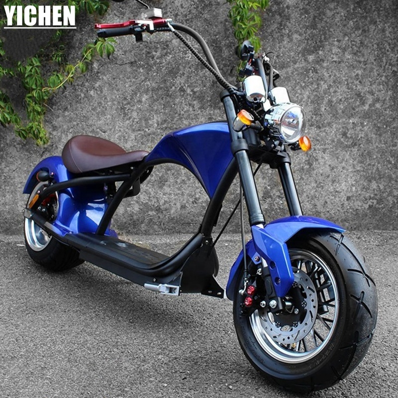 YICHEN Trottinette Electrique 12 Inch Hub Motor 2000w High Power E Moped Moto Escooter EU Warehouse New EEC COC Citycoco