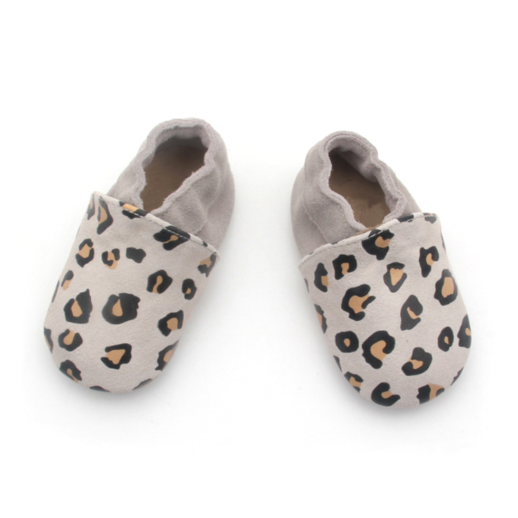 Wholesale Unisex Prewalker Real Leather Slipper Shoes Baby Soft Leather Shoes