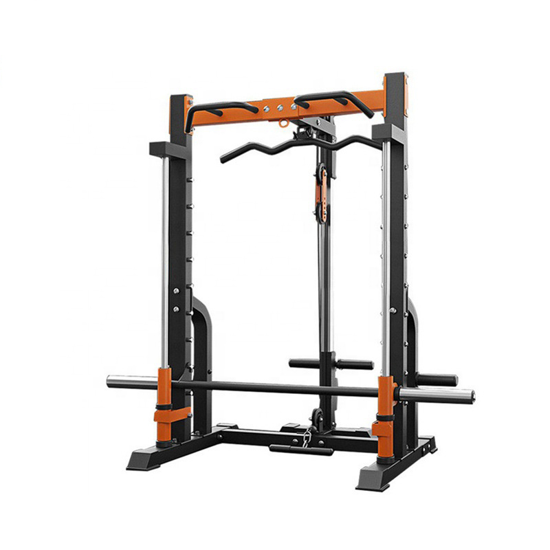 Hot Sales custom logo Gym equimpent Power Rack Multi-functional exercise Home Smith machine Squat racks