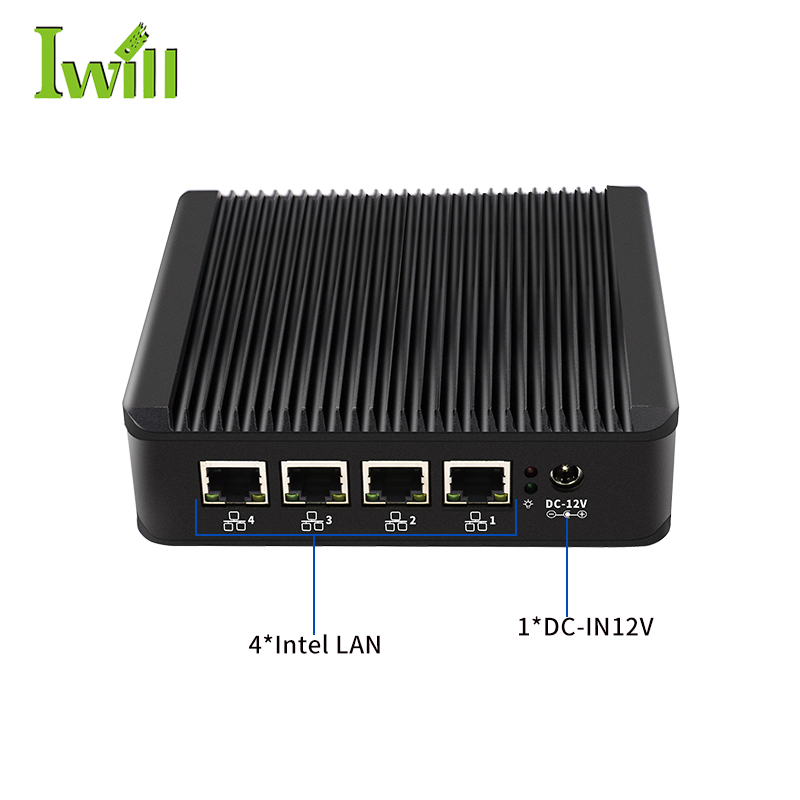 Firewall Mini Pc j4125 firewall Mini PC 4 lan 2.5G Lan pfsense firewall VPN