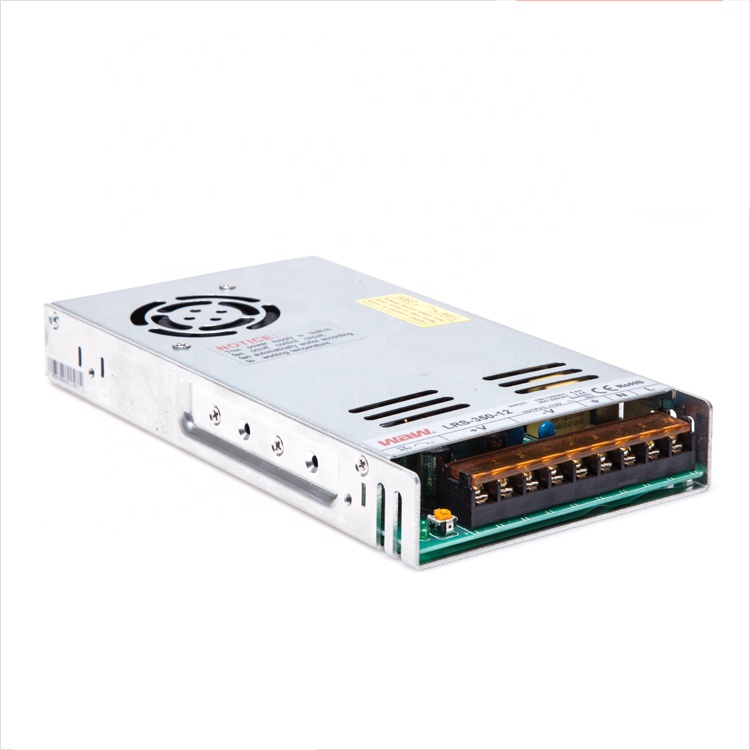 Тонкий тип 12v 29a 350w LRS-350-12 преобразователь переменного тока в постоянный, 110V/220V Led драйвер с утвержеденный европейскими стандартами по ограничению на использование опасных материалов в производстве электрического