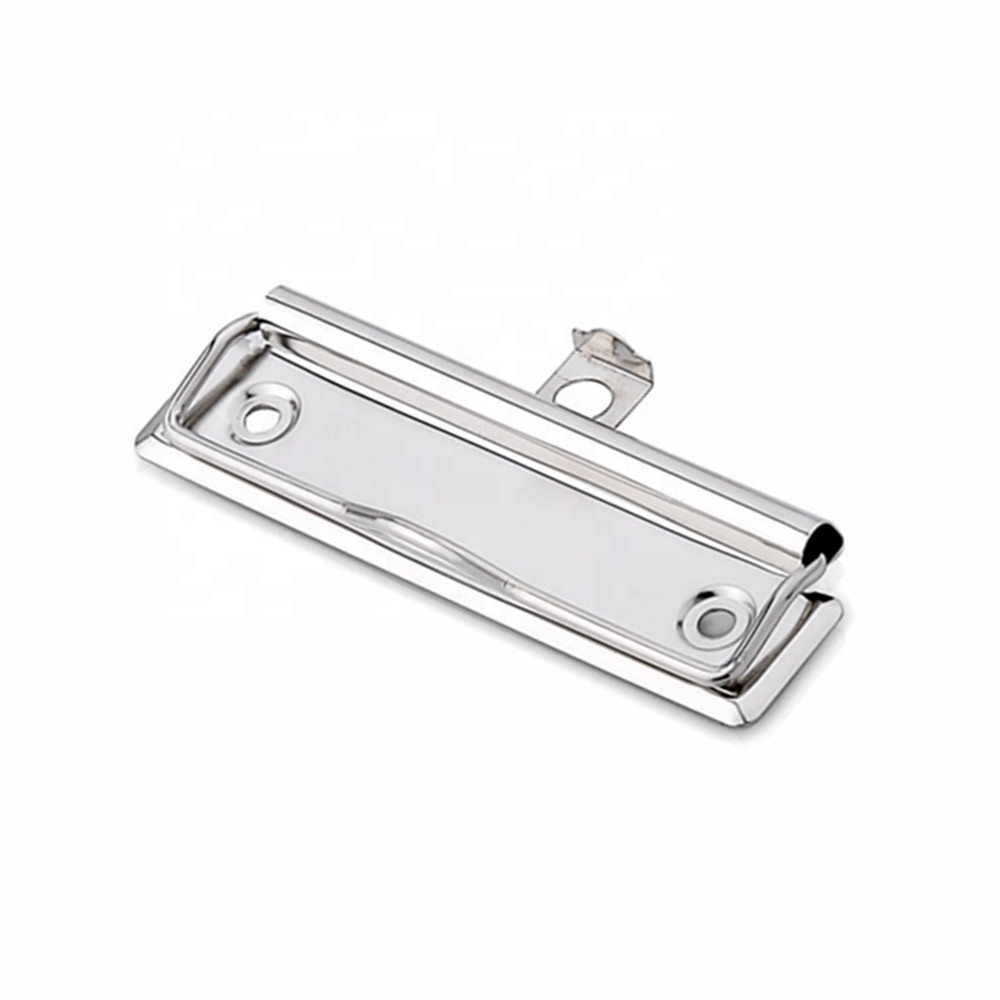 Bright nickel plate 100mm clipboard clips WC100B2R in Mexico market