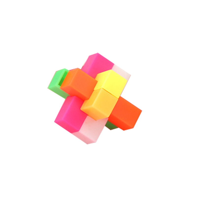 Christmas Day plastic puzzle adult decompression children's intelligence student toy student gift building block