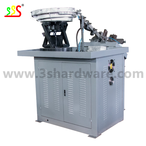 Automatic high speed thread rolling machine for wire nails  screw nails
