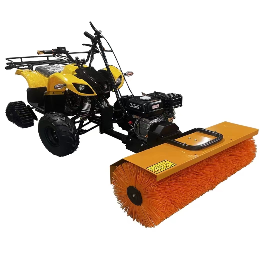 Made in China Snow Cleaning Machine Snow Thrower Pusher Wheeled Snow Plow Truck
