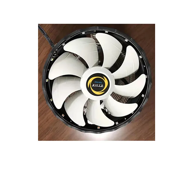 Zero degree 30 degree bright cool computer radiator fan 775 amd 1155 desktop Cpu fan super