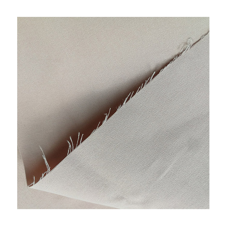 cotton hand feel stretchable T400 khaki pant fabric